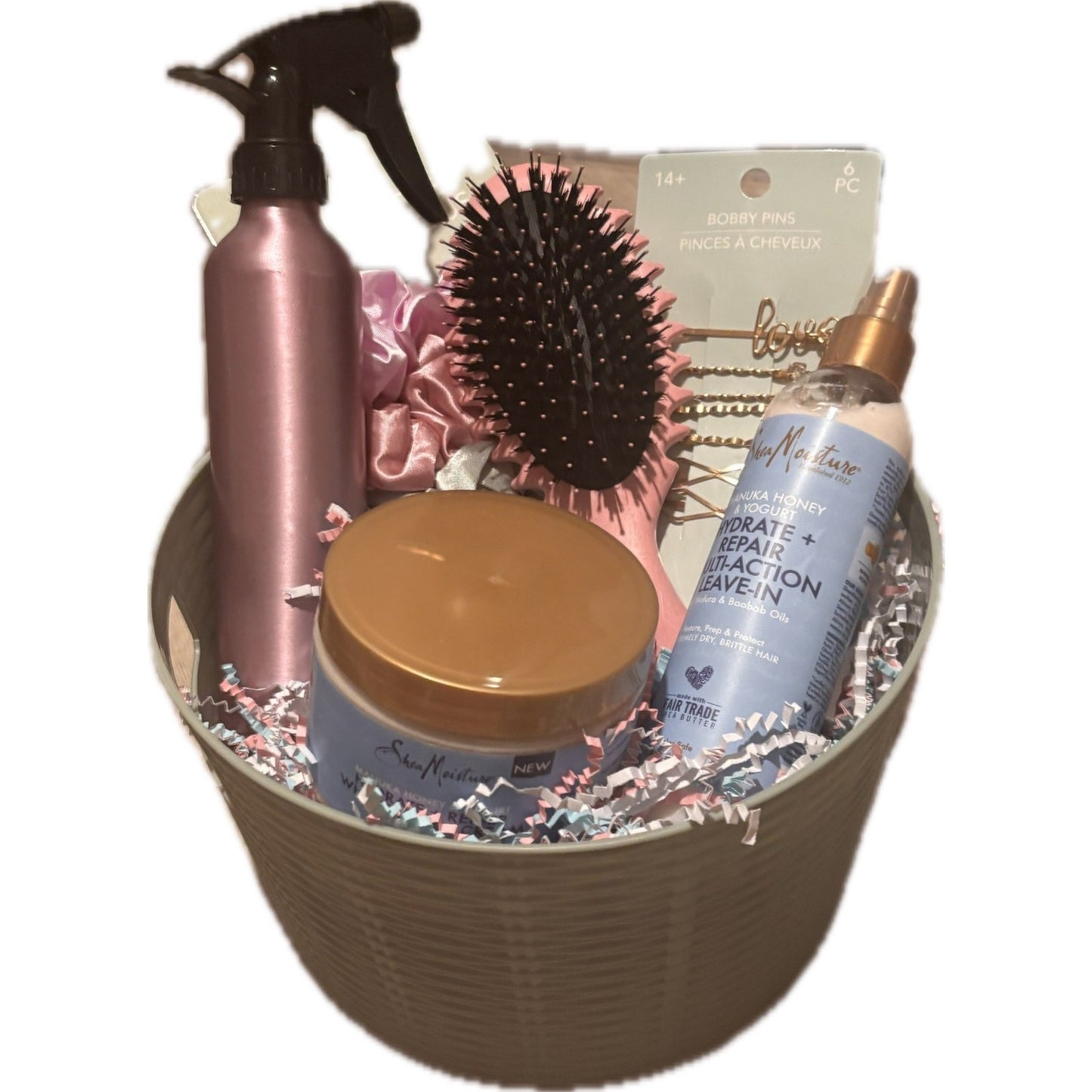 Ultimate Curly Hair Gift Basket - SheaMoisture & Styling Kit