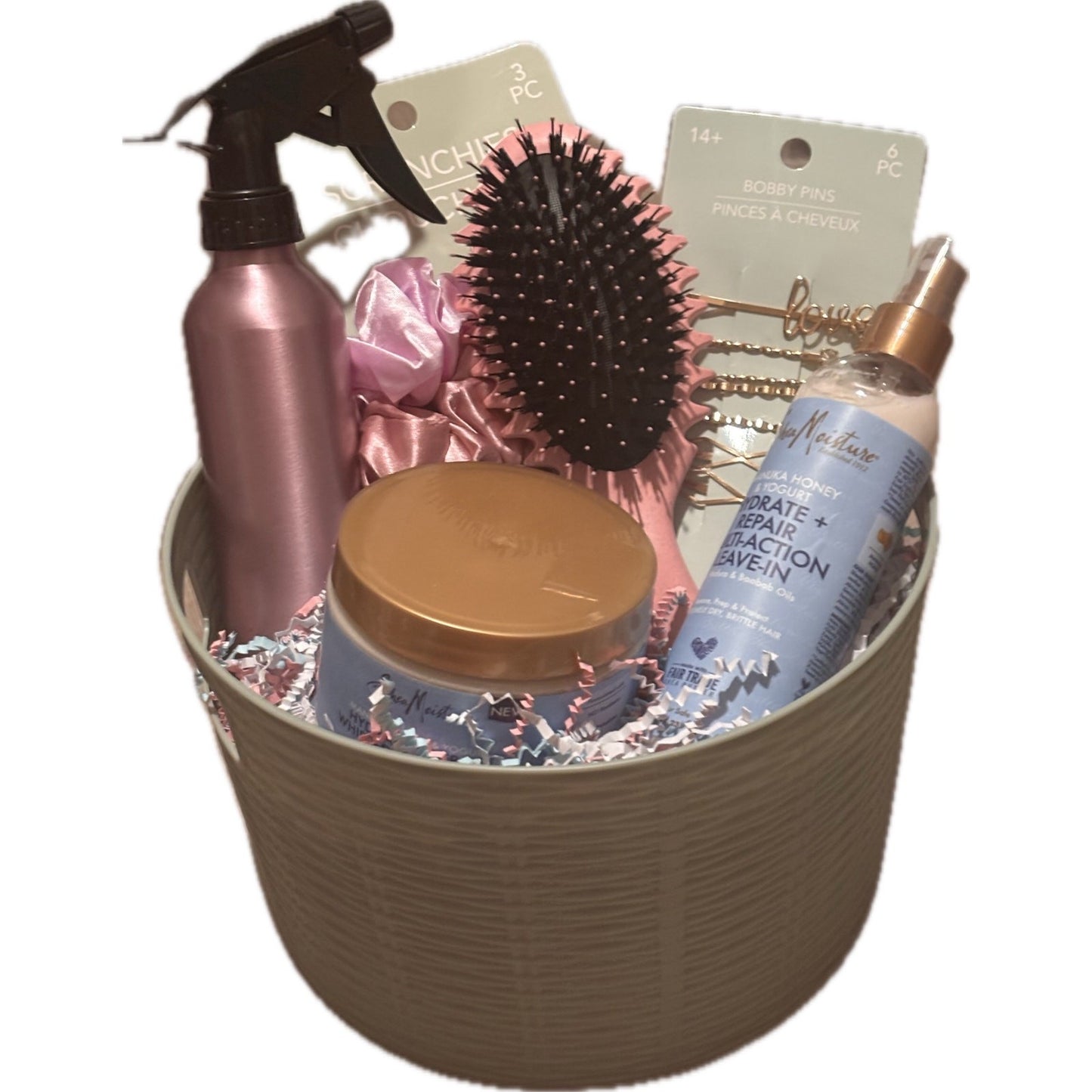 Ultimate Curly Hair Gift Basket - SheaMoisture & Styling Kit