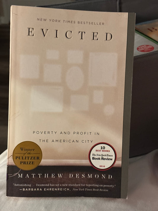 New York Times  Bestseller: Evicted by Matthew Desmond