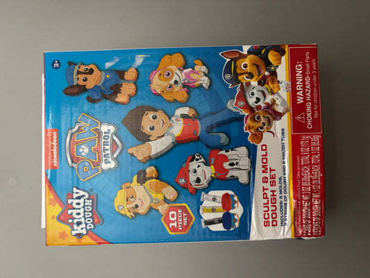 Nickelodeon PAW Patrol Kiddy Dough Sculpt & Mold 10 Piece Set