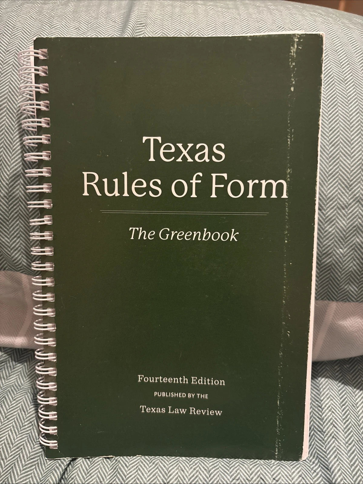 The Greenbook, Texas Rules of Form, Texas Law Review, Fifteenth Edition