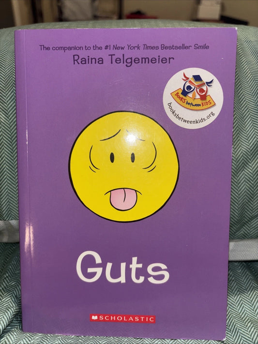 Guts by Raina Telgemeier (2019, Paperback)